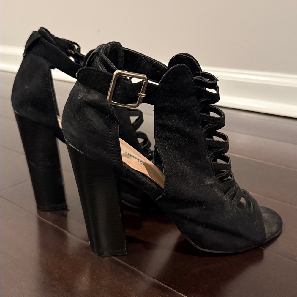 Elegant Black Women's Heels